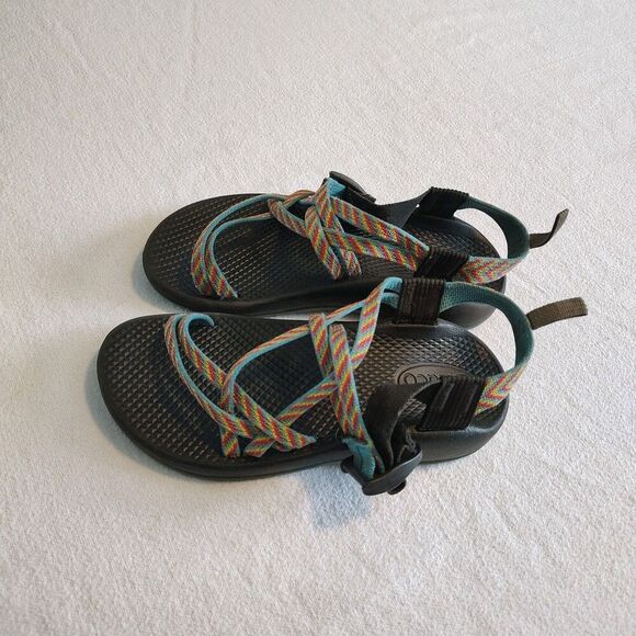Chaco Other - Chaco Girls Sandals Multicolor Rainbow Hiking Outdoors Water Comfort Size 3